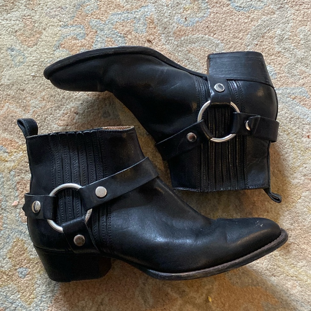 Frye Modern Harness Chelsea size 9 black 79911